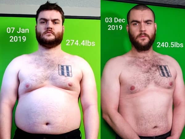 MiltonTPike1 weight loss journey