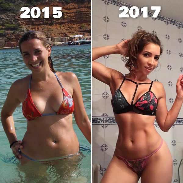 Neiva Mara's body transformation